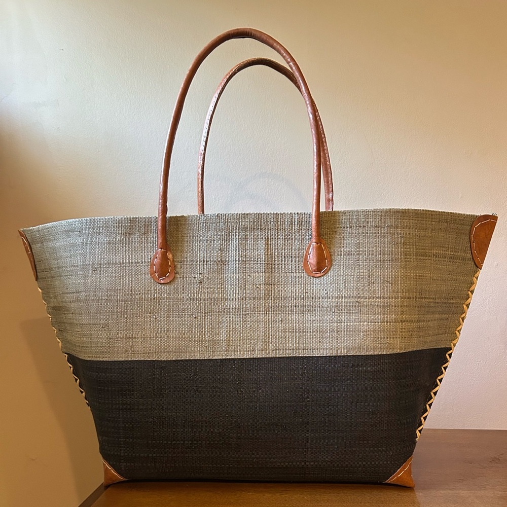 Shebobo Two-Tone Women's Tote Bag